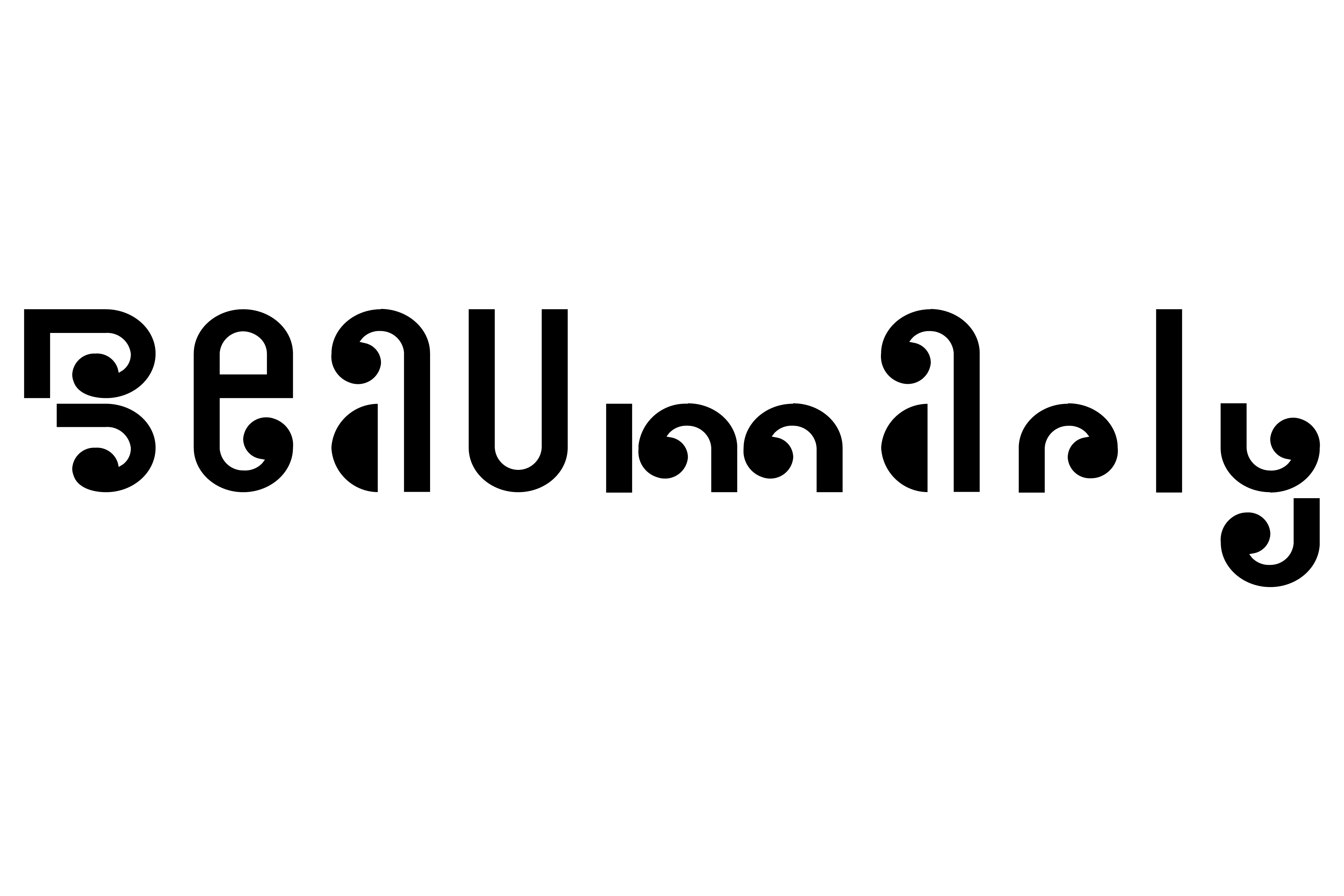 A text in stylized font spells out the word "Beautifully" in black letters against a light gray background, evoking the refined elegance of a luxury real estate agency.